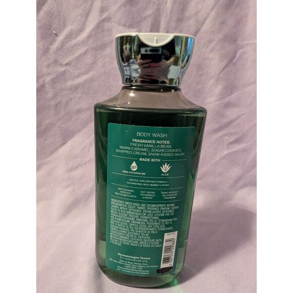 Bath & Body Works Vanilla Bean Noel Body Wash 10 Fl Oz Shower Gel - Picture 2 of 2